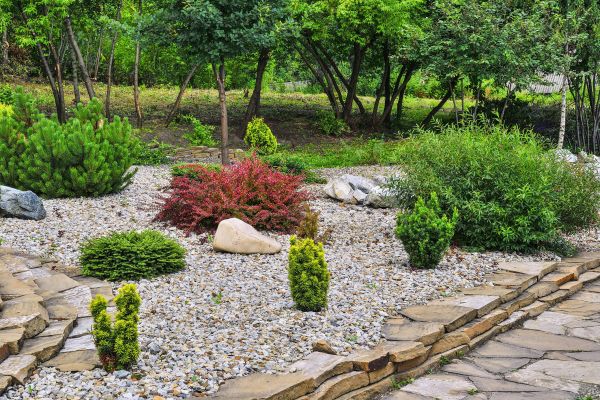 Rock Landscaping in Concord