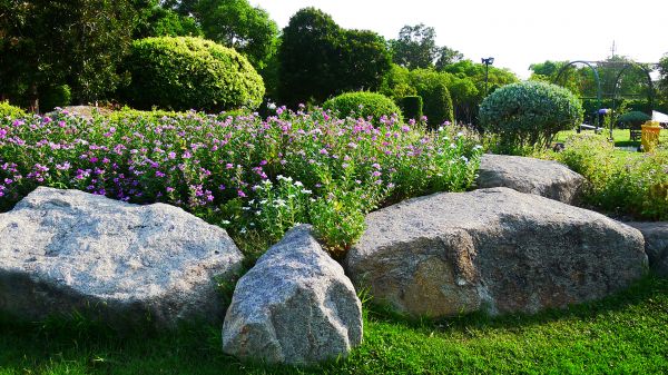 Boulder Landscaping in Concord