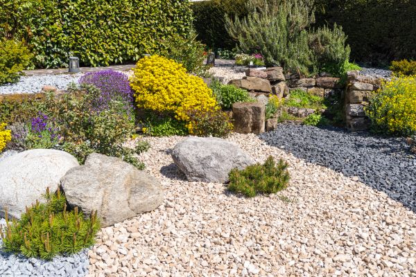 Decorative Gravel Installation in Concord