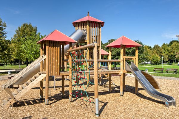 Playground Mulching Service in Concord