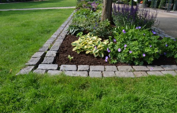 Flower Bed Mulching in Concord