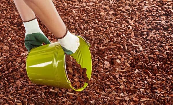 Wood Chip Landscaping in Concord