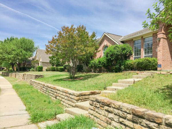 Sloped Yard Landscaping in Concord